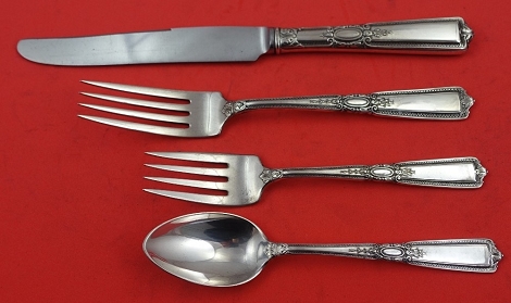 Regular 4-pc Setting availability based on stock listed below  - Renaissance by Wallace - Sterling